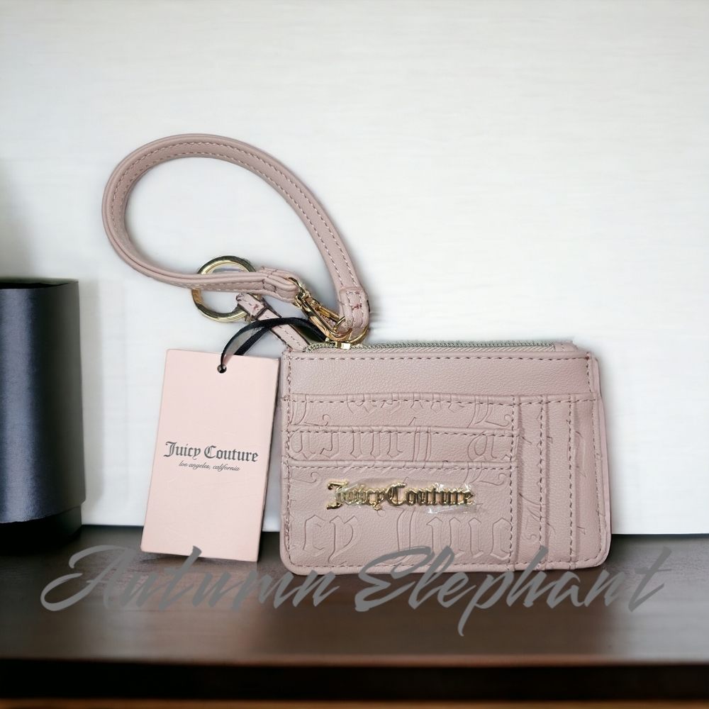 NWT Juicy Couture Wallet/Wristlet Pink/Blush